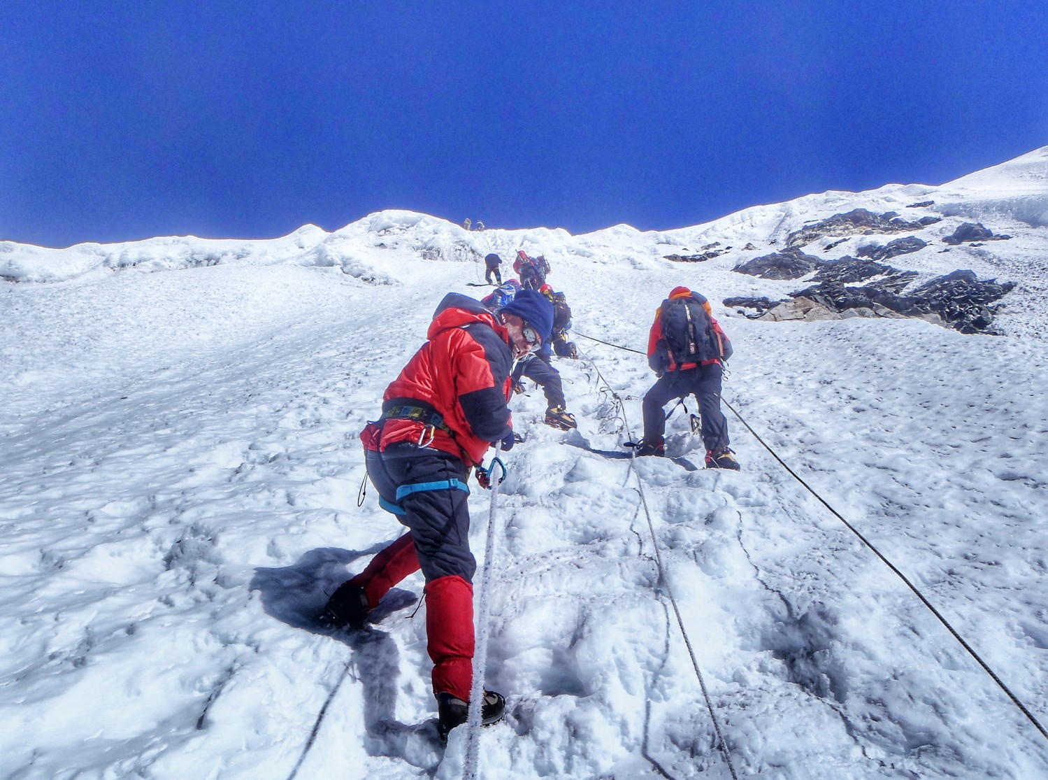 Island Peak Vertial Ascent