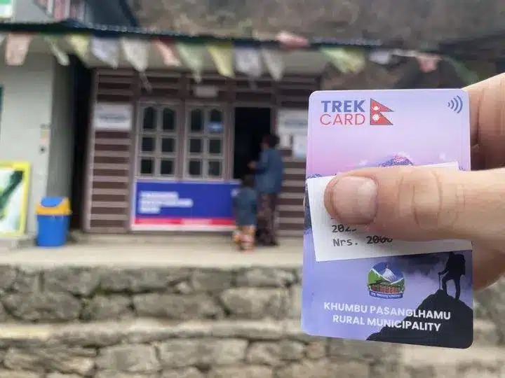 Everest Trek Card
