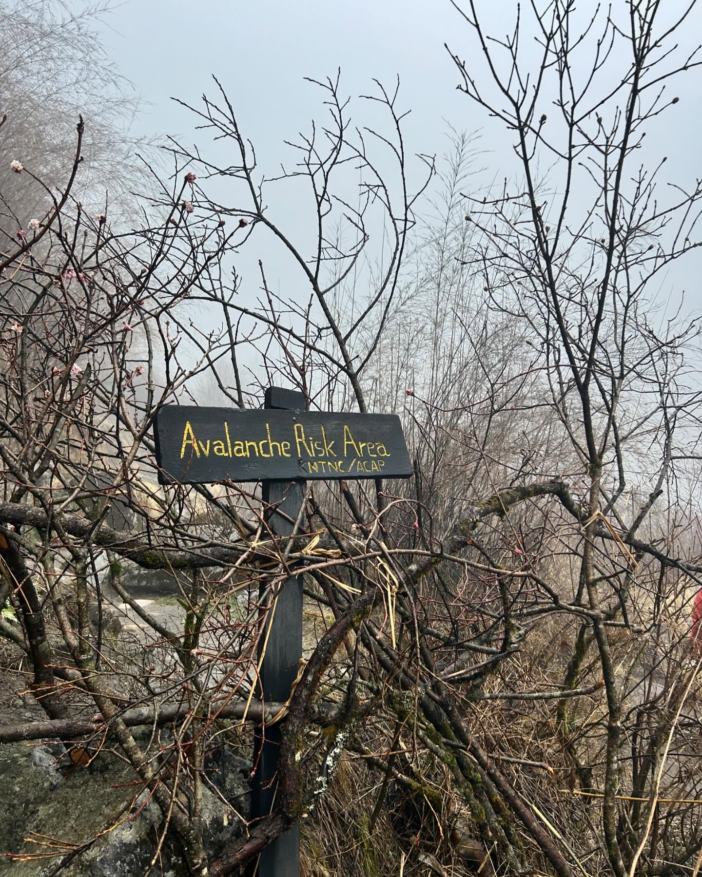 Avalanche Prone Area in ABC