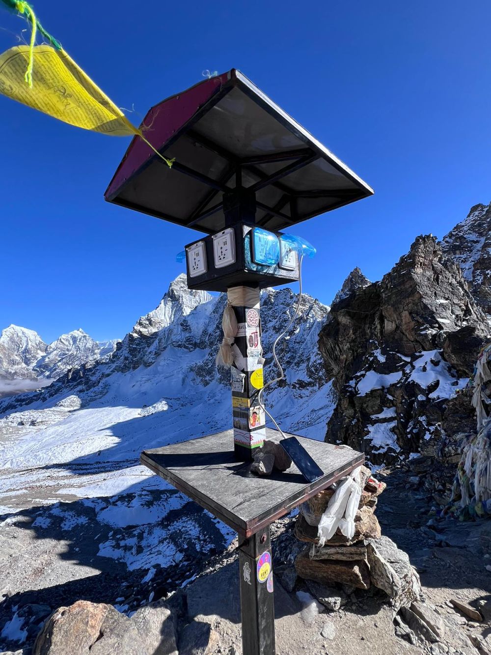 Charding Station in Renjo La