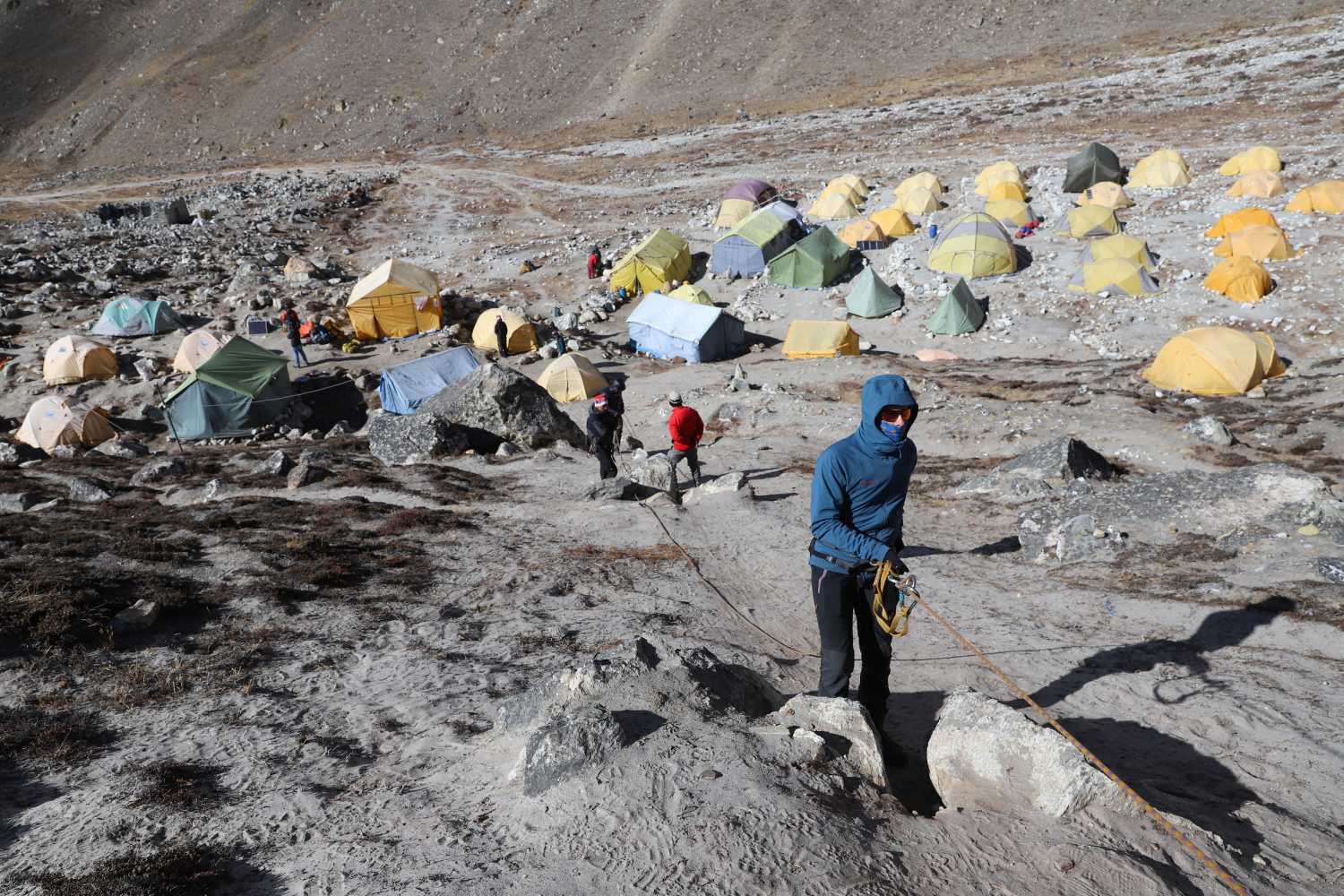 Island Peak Camping and Preparation