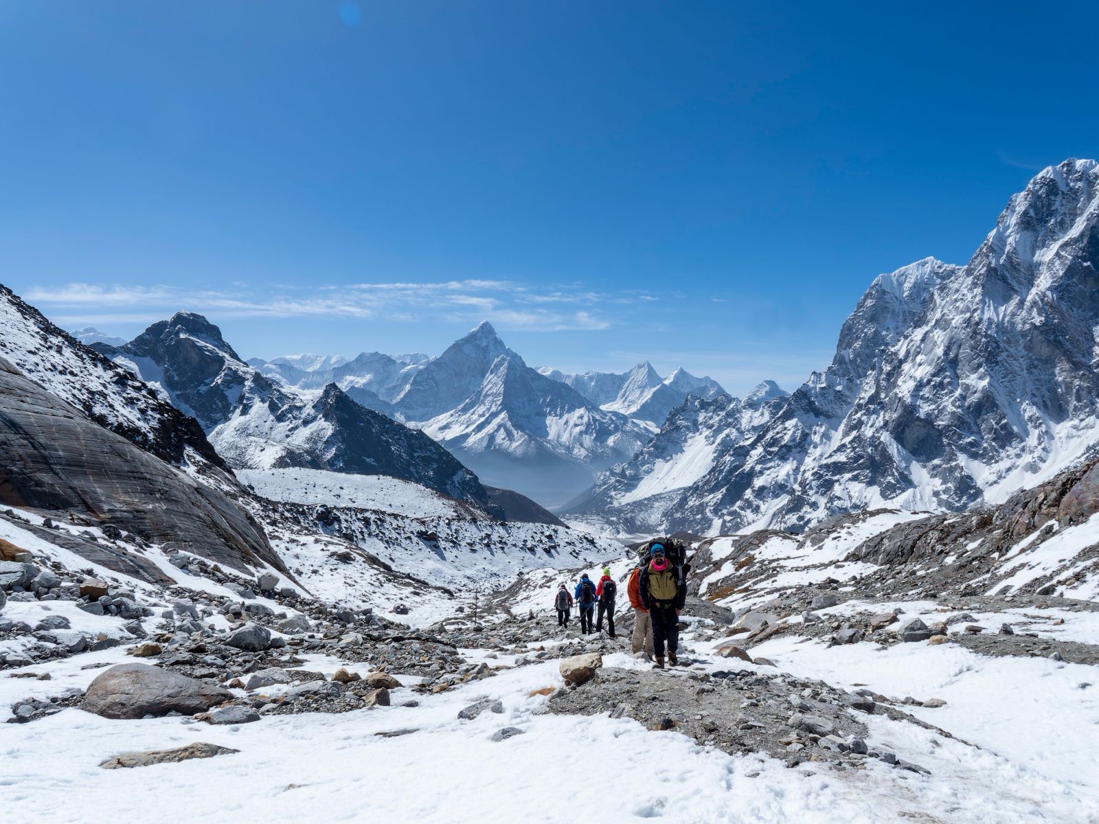 On the way to Cho la Pass