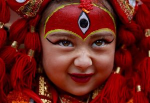 Living Goddess Kumari 300x207